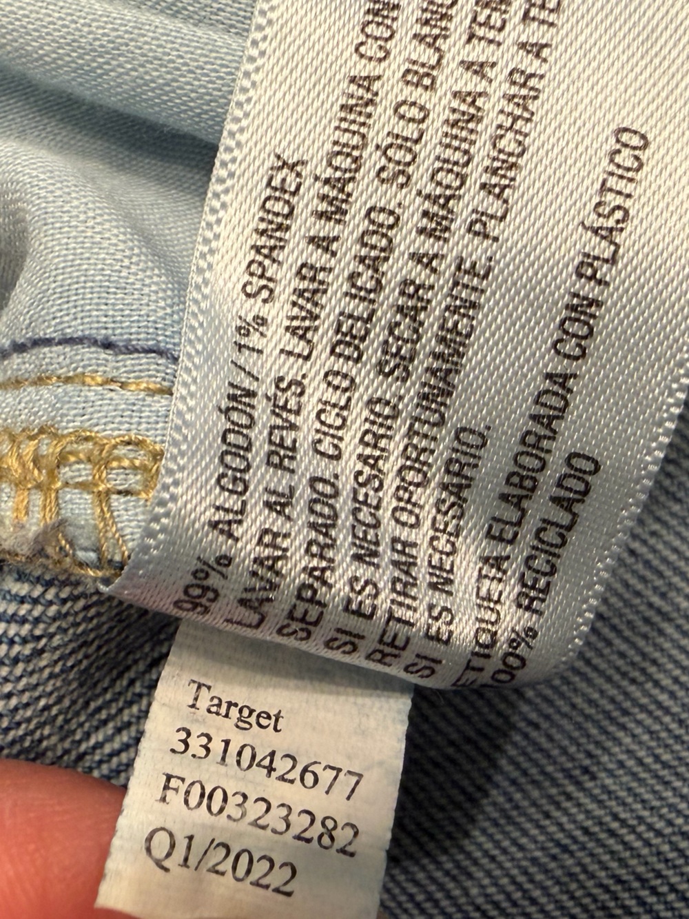 Wild Fable Super High-Rise Straight Jeans Women's US Size 14 - Picture 8 of 11